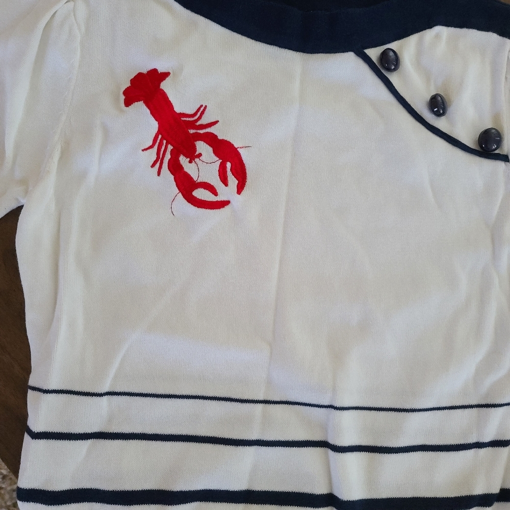 Collectif clothing lobster top